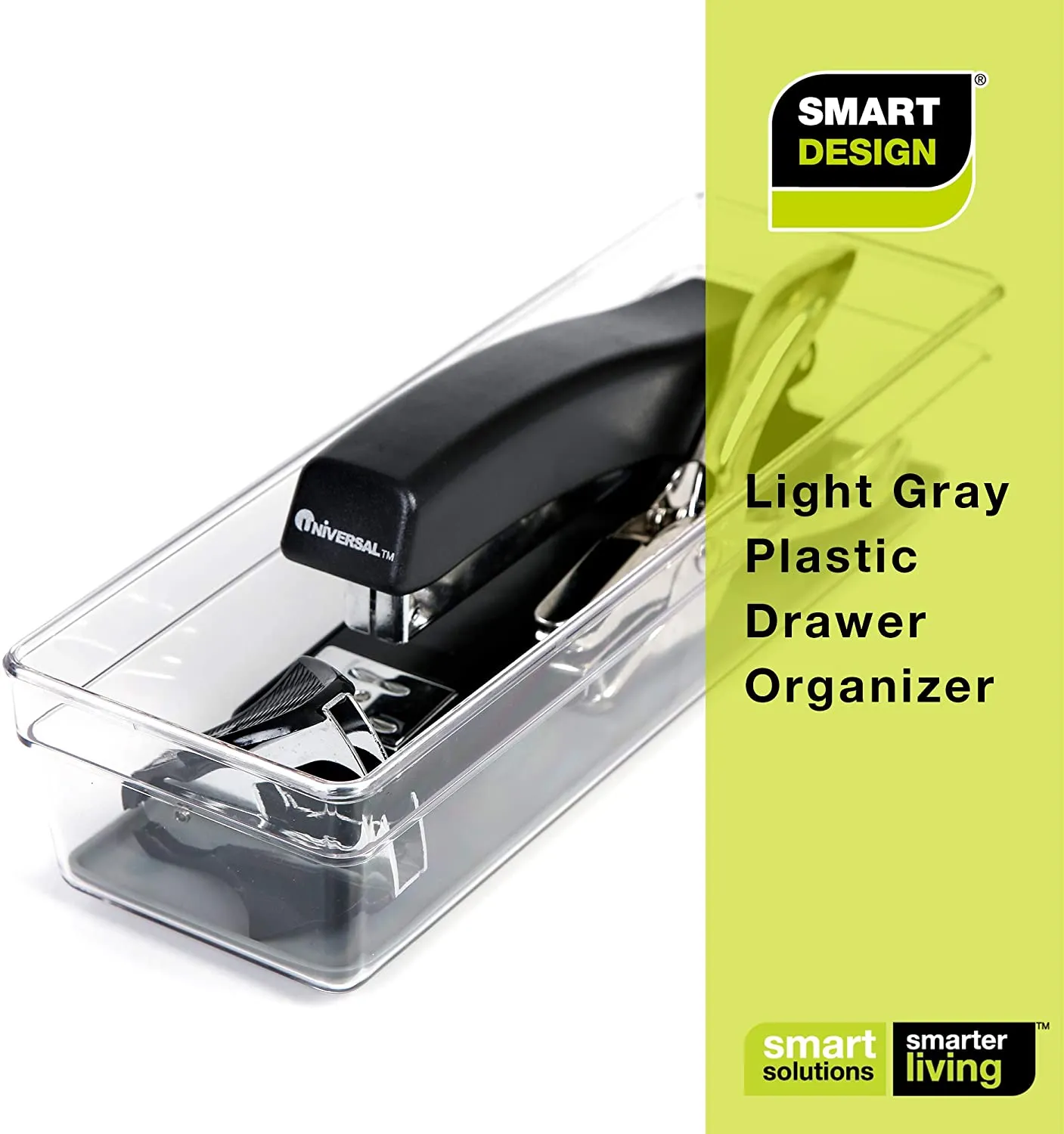 Plastic Drawer Organizer - 9 X 3 Inch