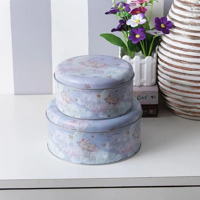 Radana Floral Storage Box - Set Of Two