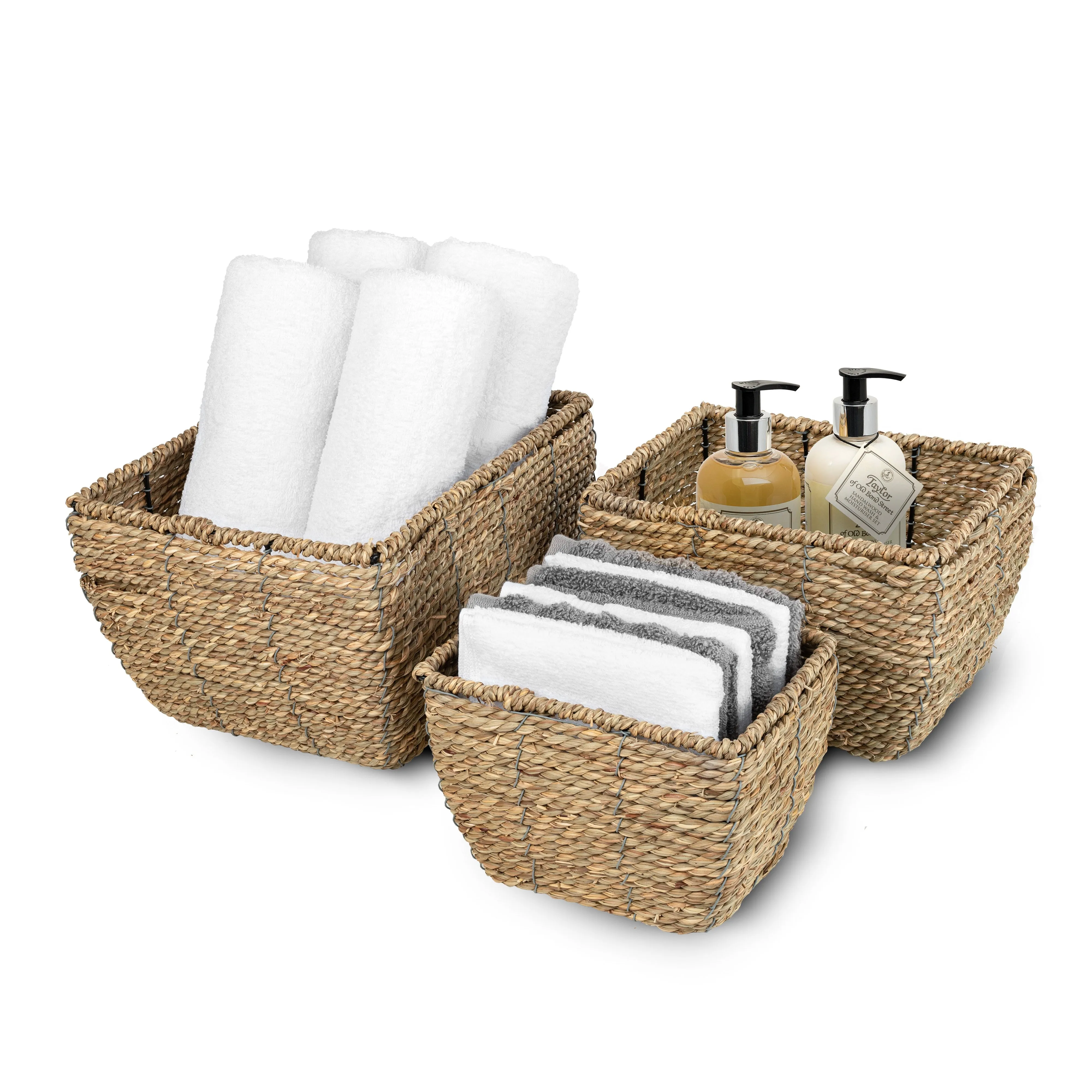 Seagrass Woven Basket (3 Pc)