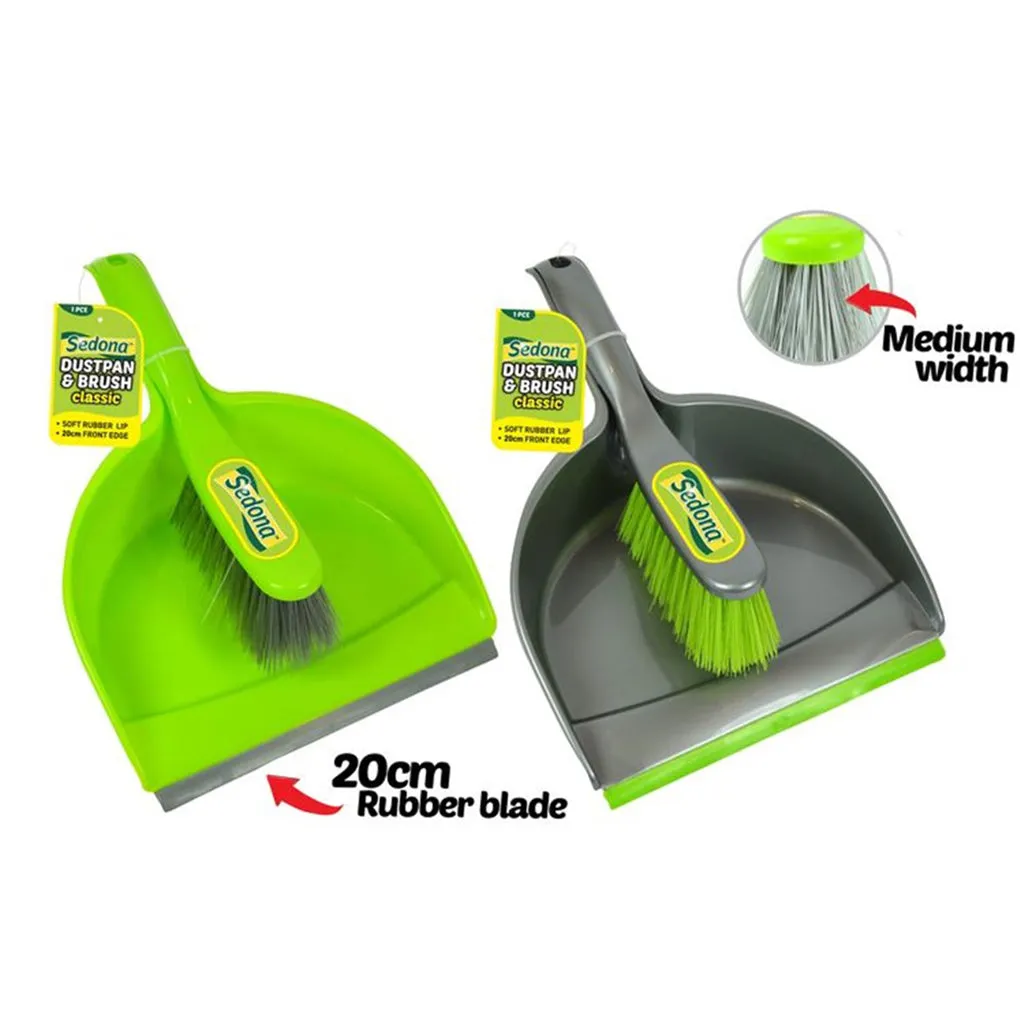 Sedona Classic Dustpan and Brush Set CLE-145