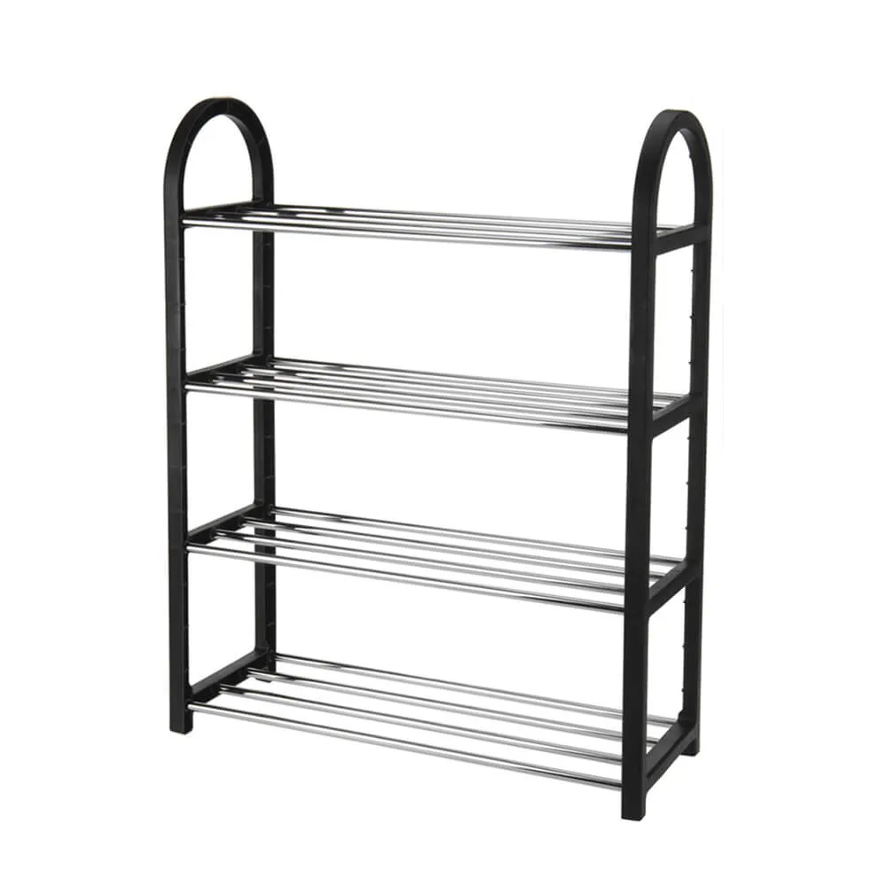 Steel Shoe Rack with 4 Shelves