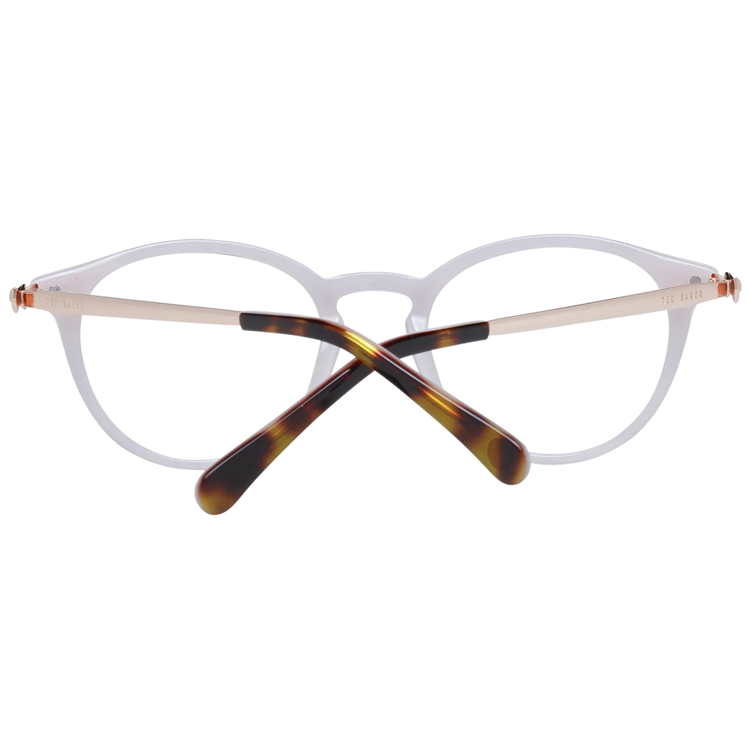 Ted Baker Chic Brown Round Full-Rim Fashion Frames