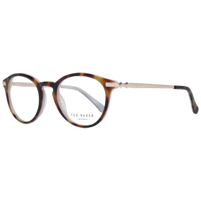 Ted Baker Chic Brown Round Full-Rim Fashion Frames