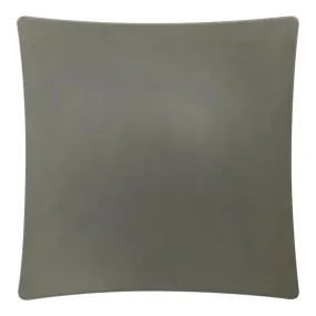 Thunder Group 24010SG Classic Stone Grey 10" x 10" Square Melamine Flare Plate, Pack of 12