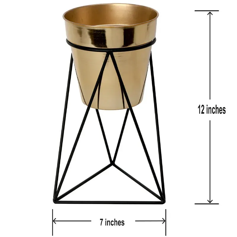 Triad Gold Iron Pot Stand | 6 x 12 Inches