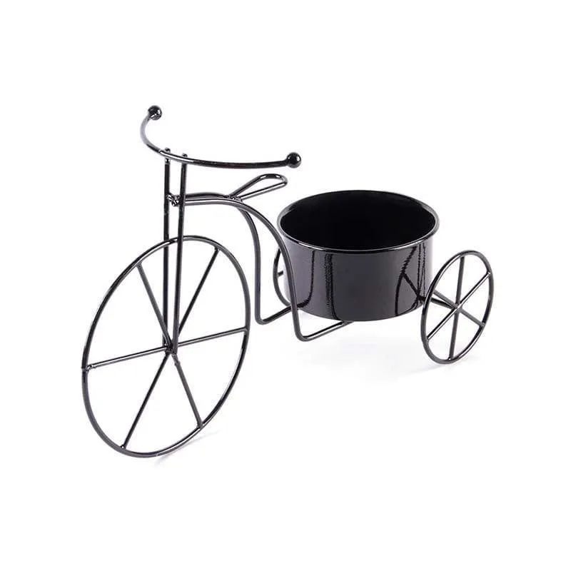 Twee Bicycle Planter-Black