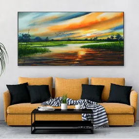 Twilight Scape Wall Painting