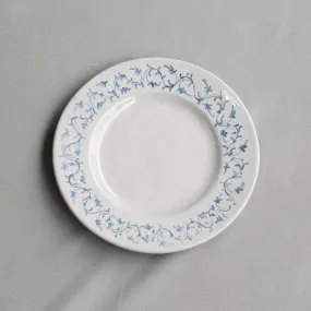 Vida Sienna 11" Dinner Plate Set of 4 (White and Blue)