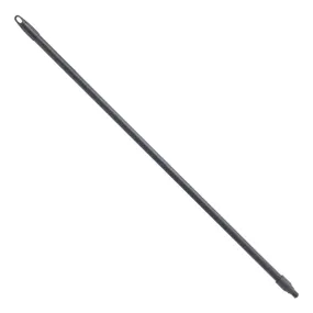 Winco BRH-48K Black Fiberglass Handle with Textured Grip, 48"x 1"