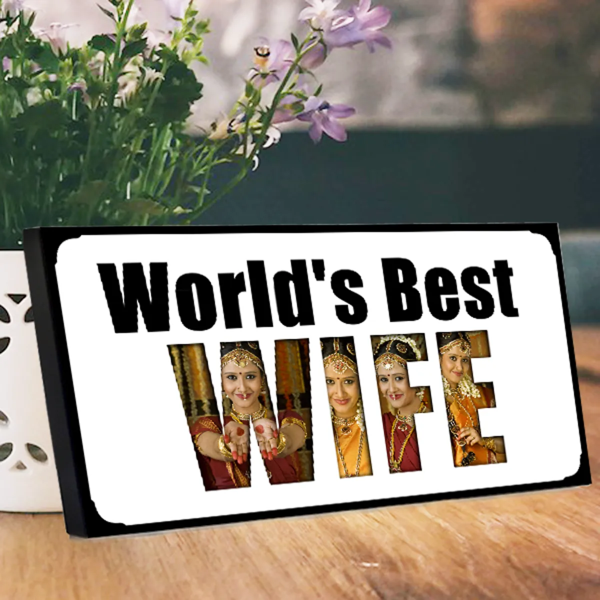 World's Best Wife Photo Frame