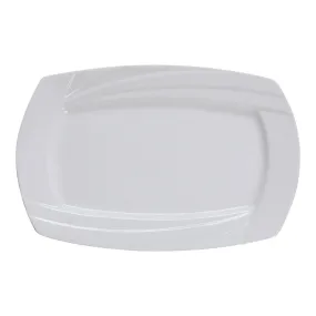 Yanco MM-120 Miami 12" Pasta Round Bowl, White Porcelain, 24oz - Pack of 12