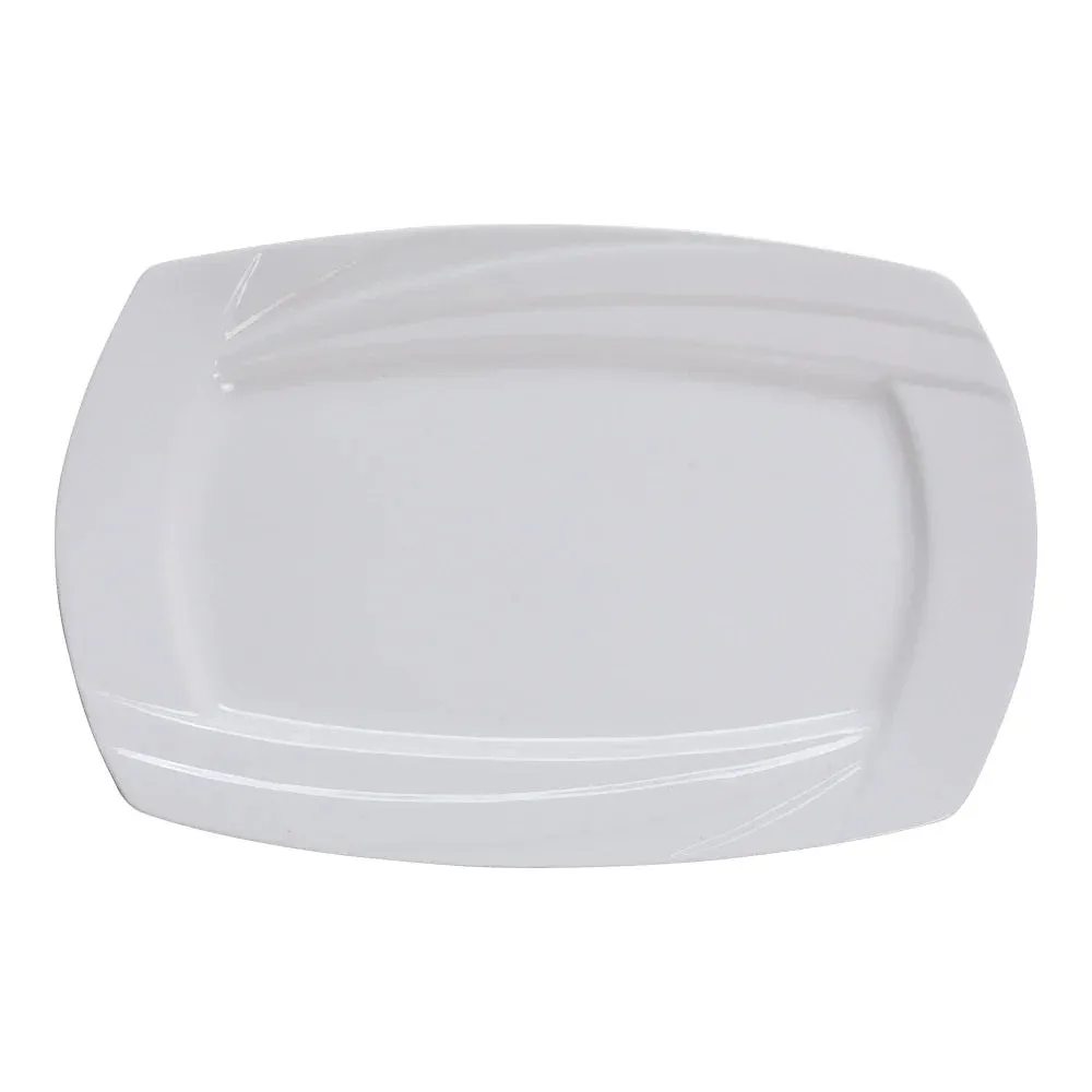 Yanco MM-120 Miami 12" Pasta Round Bowl, White Porcelain, 24oz - Pack of 12