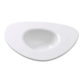 Yanco MO-410 Moderne 10.5" Dessert Plate, White Melamine, 10oz - Pack of 24