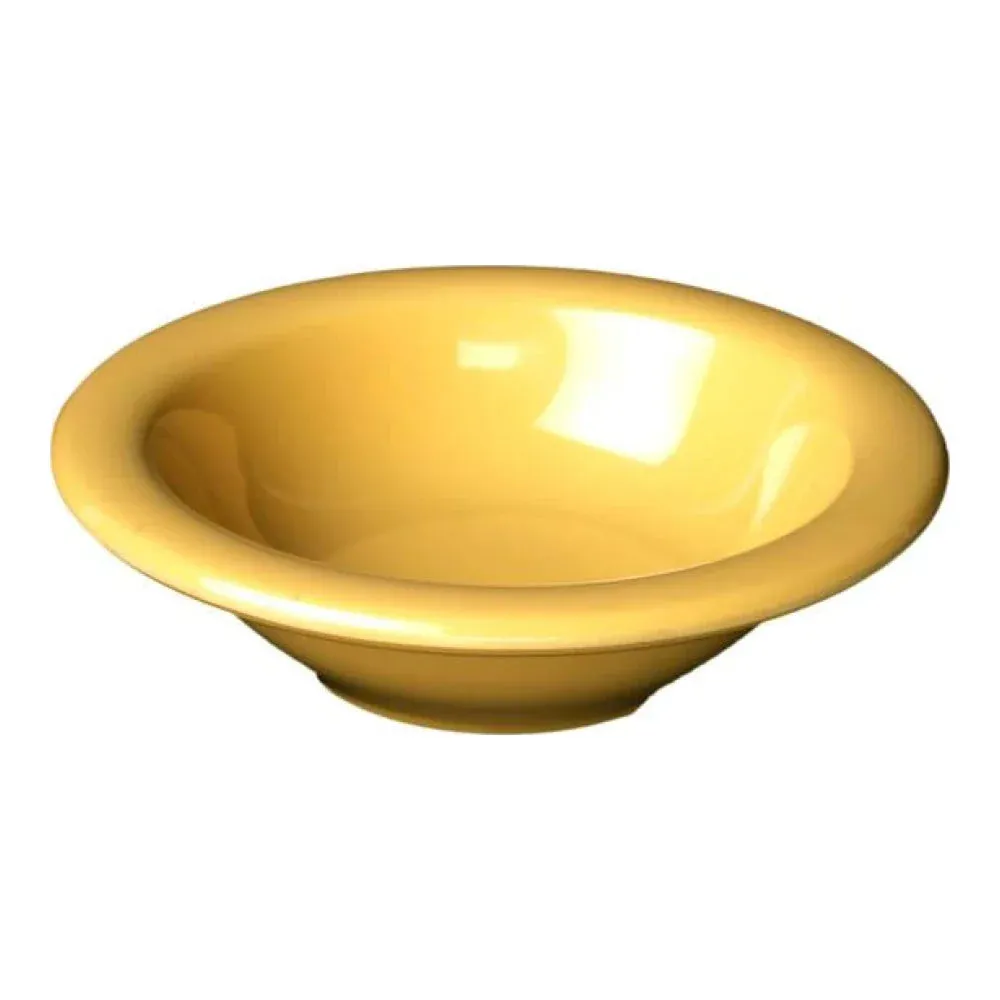 Yanco MS-5716YL Milestone 16 Oz Yellow Melamine Soup Bowl, Pack of 48