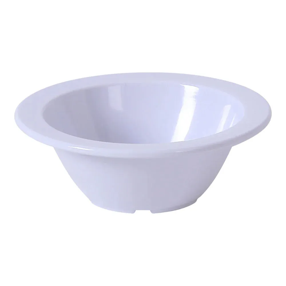 Yanco NS-304W Nessico Fruit Bowl, 5 oz Capacity, 1.5" Height, 4.75" White Melamine, Pack of 48