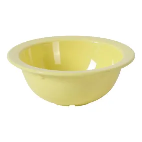 Yanco NS-306Y Nessico Grapefruit Bowl, 13 oz Capacity, 2.5" Height, 5.75" Yellow Melamine, Pack of 48