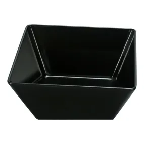 Yanco RM-405BK 18 Oz Black Melamine Square Rome Bowl, Pack of 48